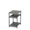 Household Essentials Jamestown 2-Shelf End Table